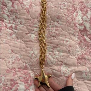 Gold Star Pendant Necklace